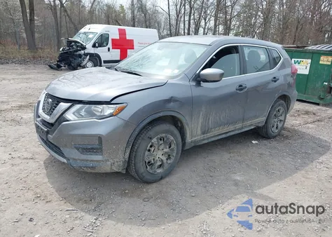 2019 Nissan Rogue S из США, поврежденный, VIN KNMAT2MV2KP500295